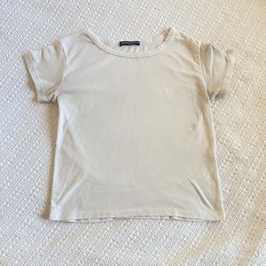 White brandy Melville crop top